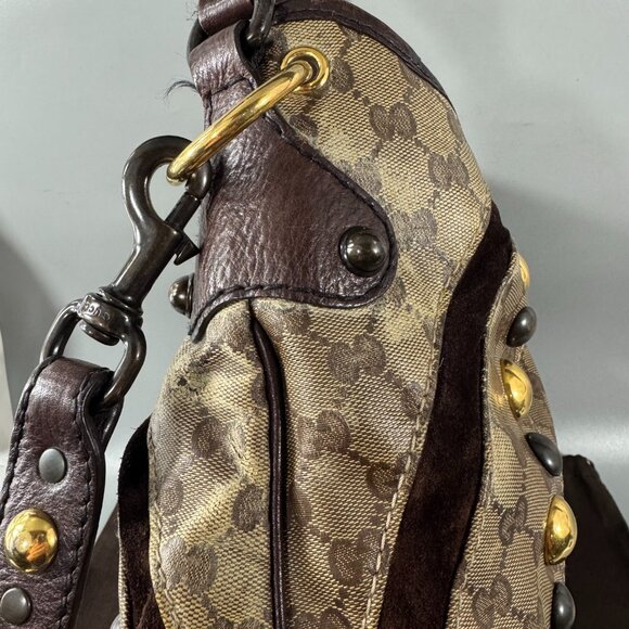 100% Authentic Gucci GG Crystal Indy Shoulder Bag - Picture 5 of 14